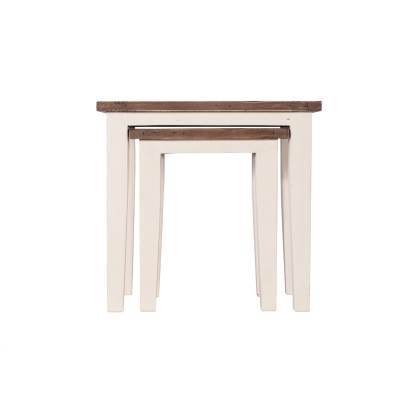 Cranford Reclaimed Wood Nest of Tables Cranford Reclaimed Wood Nest of Tables