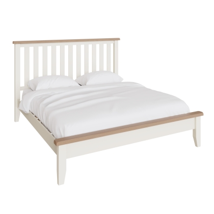 St Ives White Painted Bed Frame