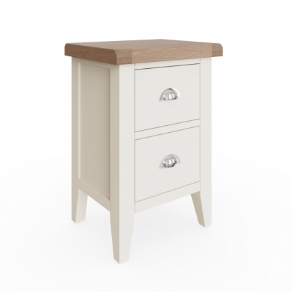 St Ives White Painted Small Bedside Table