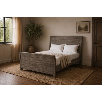 Tuscan Springs Reclaimed Wood Bedframe