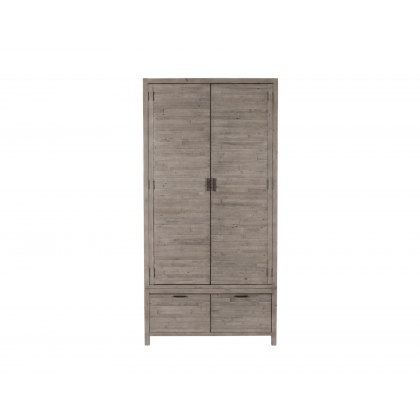 Tuscan Springs Reclaimed Wood Double Wardrobe