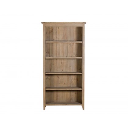 Malta Reclaimed Wood Tall Bookcase