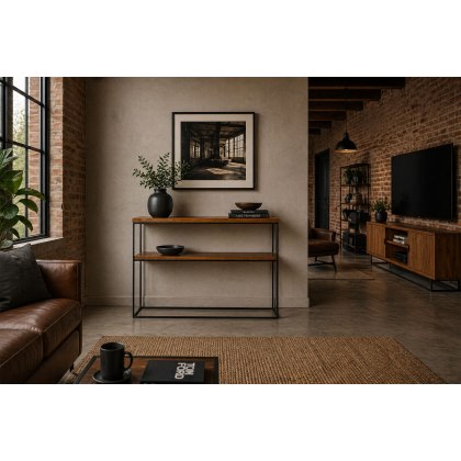 Soho Solid Oak Console Table