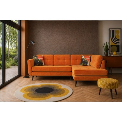 Orla Kiely Ivy L Shape Corner Sofa