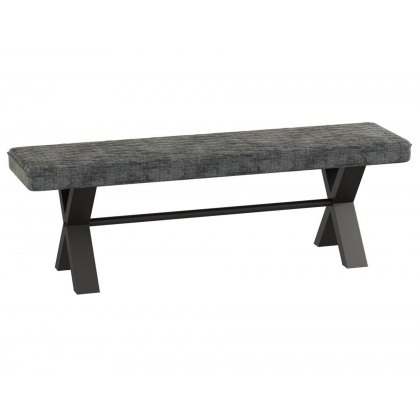 Forge Industrial 180 Upholstered Bench