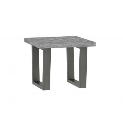 Forge Stone Effect Lamp Table