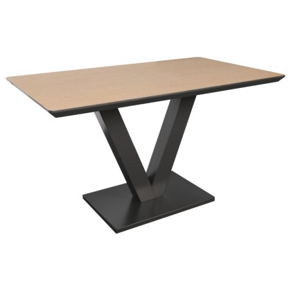 Loki Earth Industrial Compact Dining Table