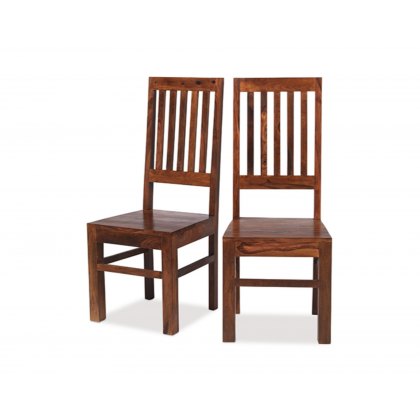 Oak City - Maharajah Indian Rosewood High Back Slat Chair