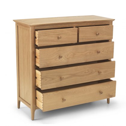 Oak City - Oregon 2 Over 3 Chest of Drawers