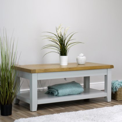 Oak City - Sydney Painted French Grey Coffee Table