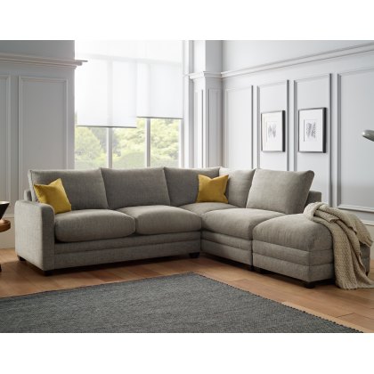 Sofas At Furniture World S, Dylan Leather Corner Sofa With Chaise Mimosa