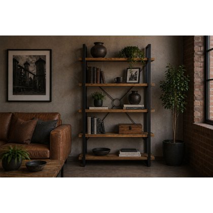 Nixon Reclaimed Wood Tall Bookcase