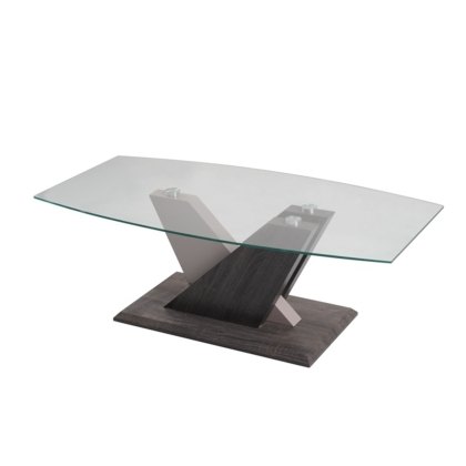 Zen Glass Coffee Table with High Gloss Finish