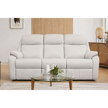 G Plan Kingsbury Leather 3 Seater Sofa