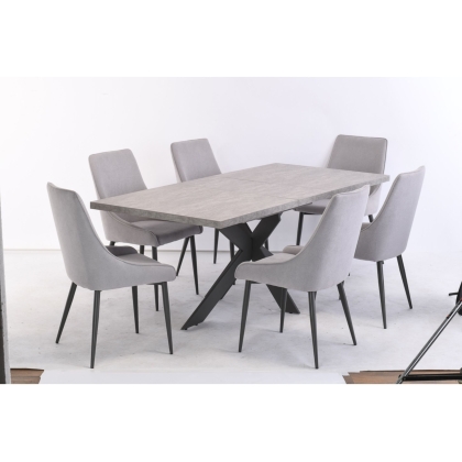 Raven Extending Dining Set (4 Chairs)
