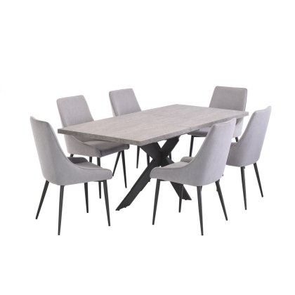 Raven Extending Dining Set (4 Chairs) Raven Extending Dining Set (4 Chairs)