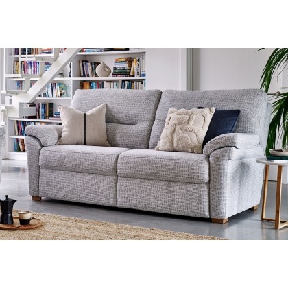 G Plan Seattle Fabric 3 Seater Sofa With Wood Feet G Plan Seattle Fabric 3 Seater Sofa With Wood Feet
