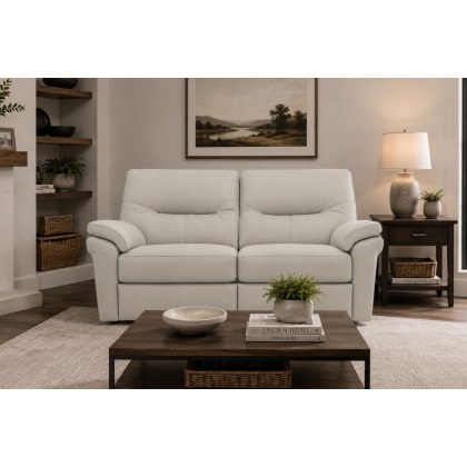 G Plan Seattle Leather 2 Seater Sofa G Plan Seattle Leather 2 Seater Sofa