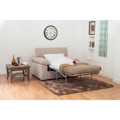 Senator Fabric Large Chair Sofa Bed