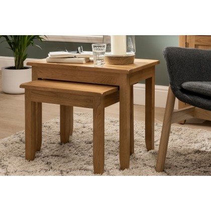 Chester Oak Nest Of Tables