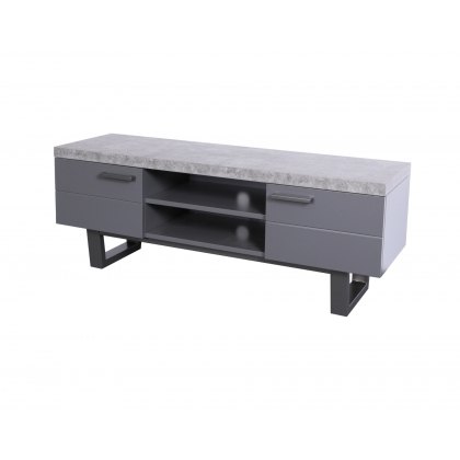 Forge Stone Effect TV Unit Stone Effect