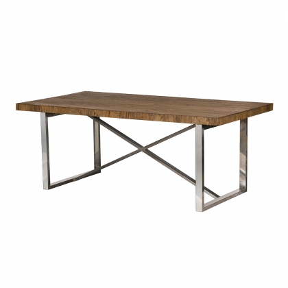 Rhone Cracked Oak 200cm Dining Table