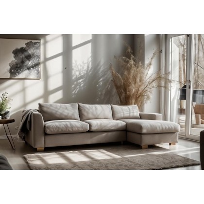 Metz 3 Seater L Shaped Sectional Corner Chaise Sofa Metz 3 Seater L Shaped Sectional Corner Chaise Sofa