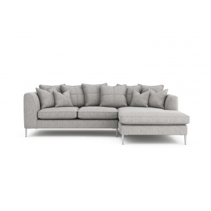 London Small Pillow Back Chaise Sofa