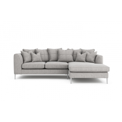 London Small Pillow Back Chaise Sofa
