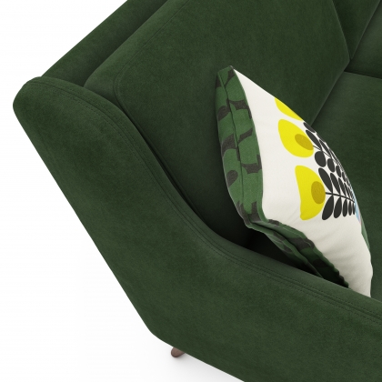 Orla Kiely Fern Large Sofa in Bandon Velvet