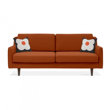 Orla Kiely Birch Large Sofa in Bandon Orange