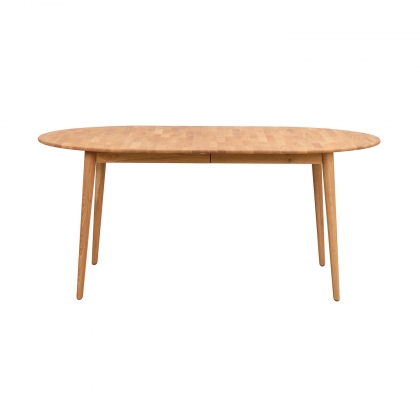 Tyler 1.7M Oval Dining Table inc 1 Extension Leaf