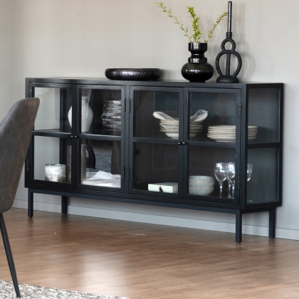 Yumi Marshall Sideboard in Black Stained Ash