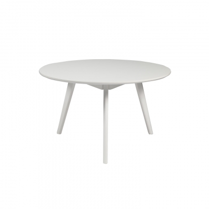 Yumi Round Coffee Table in White