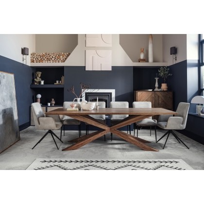 Hudson Solid Oak 240cm Dining Table Hudson Solid Oak 240cm Dining Table