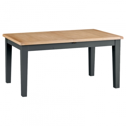 St Ives Charcoal Painted 1.6m Butterfly Table