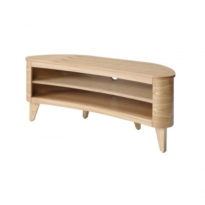 San Francisco Curved TV Stand - Oak San Francisco Curved TV Stand - Oak