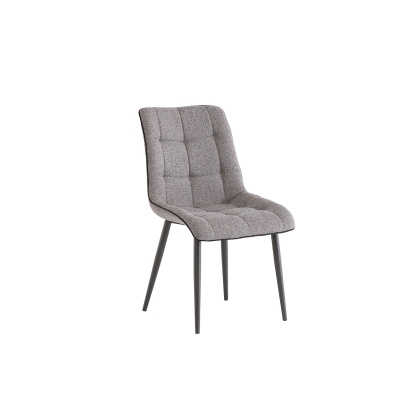 Pittsburgh Dining Chair in Grey Fabric