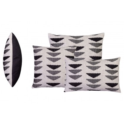 Scatter Cushion in Zara Black