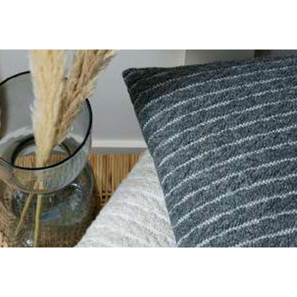 Scatter Cushion in Braid Grey