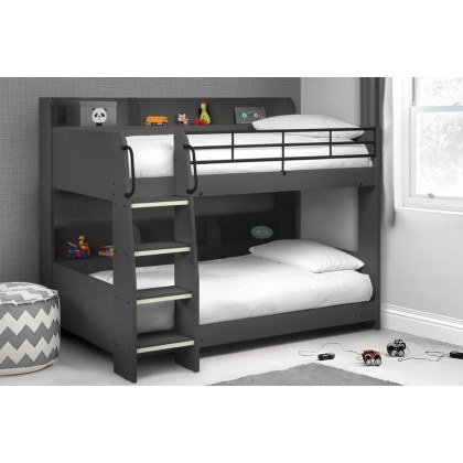 Domain Childrens Bunk Bed with Glow in Dark Ladder