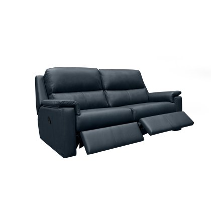 G Plan Harper Leather Lumbar Recliner Large Sofa G Plan Harper Leather Lumbar Recliner Large Sofa