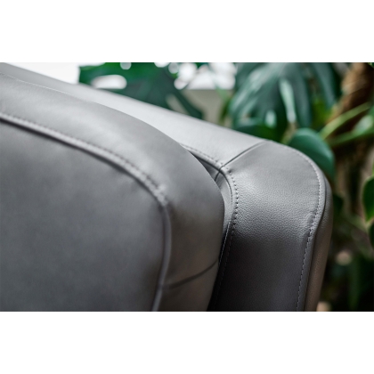 G Plan Harper Leather Lumbar Recliner Small Sofa