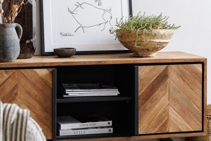 Camden Reclaimed Teak Wood TV Unit