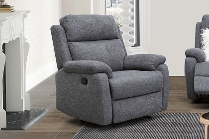 India Fabric Manual Recliner Chair