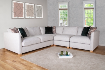 Celine Large Standard Back Corner Sofa