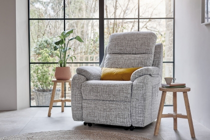 G Plan Kingsbury Fabric Elevate Small Chair With Dual Motor