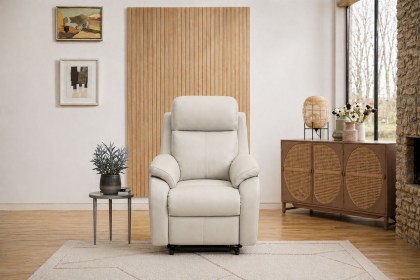 G Plan Kingsbury Leather Elevate Small Chair With Dual Motor