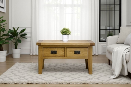 Cotswold Rustic Oak Coffee Table