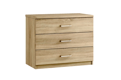 Malena 3 Drawer Chest of Drawers Malena 3 Drawer Chest of Drawers